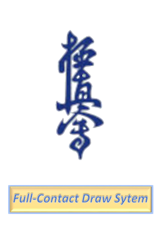 Kyokushin karate verseny - Full-Contact Draw System